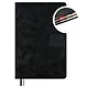 Ежедневник дат. 2026г. А5 176л "Тиволи глосс" черный, кожзам, тв.переплет, блинт.тиснение, офсет, справ.мат-лы, вырубка, закругл.углы, 2 ляссе, инд.уп - фото 2