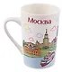 Кружка Москва Москва-сити (фарфор, матовая)(цветн.рисунок) (коробка) (065-4-18-CL) - фото 5