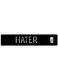Закладка для книг пластиковая "Hater" - фото 1