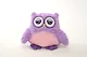 Игрушка мягкая, Совиные настроения, 35см, фиолетовая - фото 1