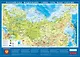 Карта настольная. Российская Федерация. Гимн, герб, флаг (М 1:15,5 млн.) - фото 1