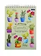 Скетчбук А5 60л "Кактусов много не бывает" белый офсет, 100г/м2, пластик.обложка, спираль - фото 1