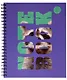 Тетрадь 96л кл. "Зоо микс" гребень, мел.картон, выб.лак. 2-я обложка-разделитель: мел.картон, ассорти - фото 9