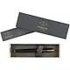 Перьевая ручка Parker, IM Premium Black/Gold GT, синяя - фото 3