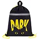 Мешок для сменной обуви "Dark cat" 46*36см, с петлей, светоотр. полоса,инд.уп. - фото 1