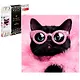 Набор для творчества. Алмазная мозаика "Гламурная кошечка" (30*30 см) - фото 1