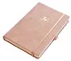 Ежедневник датированный 2026 год, А5, 176 листов, 140x200 мм "Grace", розовый - фото 2