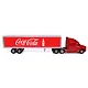 Машинка литая коллекционная Motor City Classics - Die-сast модель по лицензии Coca-Cola Classic Long Hauler, масштаб 1:87 - фото 7