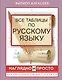 Все таблицы по русскому языку для начальной школы. 1-4 классы - фото 1