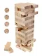Деревянная игрушка. Игра "Башня. Высотка maxi" 28 см.,54 блока - фото 2