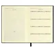 Ежедневник недат. А6+ 160л 126х174 "Софт-тач" чёрный, иск.кожа, мягкий переплет, блинт.тиснение, офсет, ляссе - фото 6