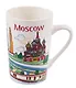 Кружка Москва Москва-сити (фарфор, матовая)(цветн.рисунок) (коробка) (065-4-18-CL) - фото 3