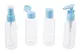 Дорожный набор баночек для путешествий Travel Bottles (4 предмета) (пластик) (4x60мл) - фото 4