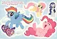 Мой маленький пони. Альбом многоразовых наклеек для самых маленьких - фото 3