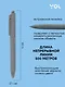 Ручка шариковая автоматическая синяя "Metering" , масляные чернила, 0,7 мм, в ассортименте, Yoi - фото 2