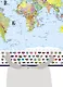 Политическая карта мира с флагами А0+ (в новых границах; очень большая) - фото 3