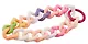 Брелок Цепь-сердечки разноцветные (ПВХ) (9см) (12-4308-202412-K35) - фото 4