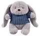 Мягкая игрушка Зайка серый в свитере (20см) (14-0753-202505-T25) - фото 1