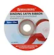 Лента обвязочная атласная красная комплект 4 шт., ширина 6 мм, длина 25 м, BRAUBERG - фото 5