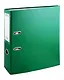 Папка архивная 70 мм А4 зеленая, бумвинил, прозрачный карман, Стамм - фото 1