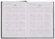 Ежедневник дат. 2026г. А6+ 176л "Наппа" черный, кожзам, тв.переплет, обл.поролон, блинт.тиснение, офсет, справ.мат-лы, ляссе, инд.уп - фото 4