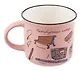 Кружка фарфор матовая 180мл СПб. Словарь, розовая - фото 3
