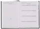 Ежедневник дат. 2026г. А6+ 176л "Наппа" черный, кожзам, тв.переплет, обл.поролон, блинт.тиснение, офсет, справ.мат-лы, ляссе, инд.уп - фото 5