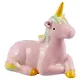 Копилка Единорог с разноцветной гривой (керамика) (12х13) (12-7365-LP80161) - фото 1