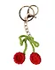 Брелок вязаный Вишня (текстиль) (9см) (12-4305-202507-KNIT4) - фото 2
