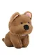 Мягкая игрушка Собачка с банданой (коричневая) (25см) (12-202509-BNT-45) - фото 2