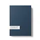 Ежедневник недат. А5 128л "CLASSIC. Naval" 7БЦ, мат.лам, офсет - фото 4