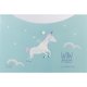 Папка -конверт «Pastel Unicorn» А4 на кнопке, 2 отделения, в ассортименте - фото 3