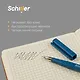 Ручка гелевая Schiller, Square, черная 0,5 мм, в ассортименте - фото 4
