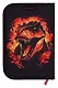 Пенал 1 отделение "Fire dino" с наполнением, 21*14 см, 24 предмета - фото 6