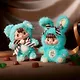  Фигурка коллекционная 52TOYS Плюшевая игрушка с подвесом LITTLE BUNS Melting Together Series (74303) - фото 7