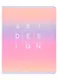 Тетрадь в клетку Listoff, Art design, 48 листов, в ассортименте - фото 1