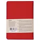 Записная книжка А6+ 136л кл. "Maple. Red" иск.кожа с поролоном, ляссе, скругл.углы, инд.уп. - фото 2
