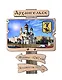 Магнит Архангельск Указатель Достопримечательности города вид 1 (7,5 х 7,5 см.) (хдф) - фото 1
