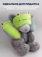 Подголовник с маской Лягушка (текстиль) (30х30) (12-0700-PP2) - фото 6