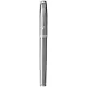 Ручка-роллер Parker, IM Essential Stainless Steel CT, подарочная черная - фото 7