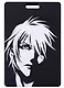 Чехол для карточек Аниме Лицо (Сэйнэн) ч/б - фото 1