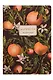 Книга для записей А5 60л кл. "FLORA.PARADISE.ORANGES" иск.кожа, сшивка, Bruno Visconti - фото 1