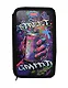 Пенал 2отд. "Street graffiti" 19*11см, молния, глянц. ламин., таблица умножения, инд.уп. - фото 1