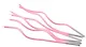 Набор свечей для торта Pink Wave (волны розовые) (6шт) (17см) (12-7color-candle_18) - фото 3