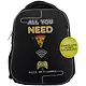 Ранец  "All you need..." 1отд 38*29*12,5см, 3 кармана. - фото 1