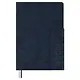 Ежедневник дат. 2026г. А5 176л "Тиволи глосс" синий, кожзам, тв.переплет, блинт.тиснение, офсет, справ.мат-лы, закругл.углы, 2 ляссе, инд.уп - фото 1