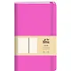 Книга для записей А5 96л тчк. "Joy Book. Орхидея" иск.кожа, тонир.блок, скругл.углы, ляссе, резинка, карман на задн.форзаце - фото 4