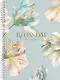 Тетрадь  в клетку Blossom. Лилии, А4, 96 листов, спираль, Be Smart - фото 1