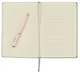 Книга для записей А5 80л "SOFT TOUCH. Серебро" интегр.обл., иск.кожа, офсет 70г/м2, тонир.комбин.блок (в лин., точку, без лин.), скругл.углы, цв.форзацы, цв.торец, ляссе, инд уп. - фото 3