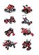 Электронный конструктор Apitor Robot B 8в1 Арт. alilo-apitorb - фото 2
